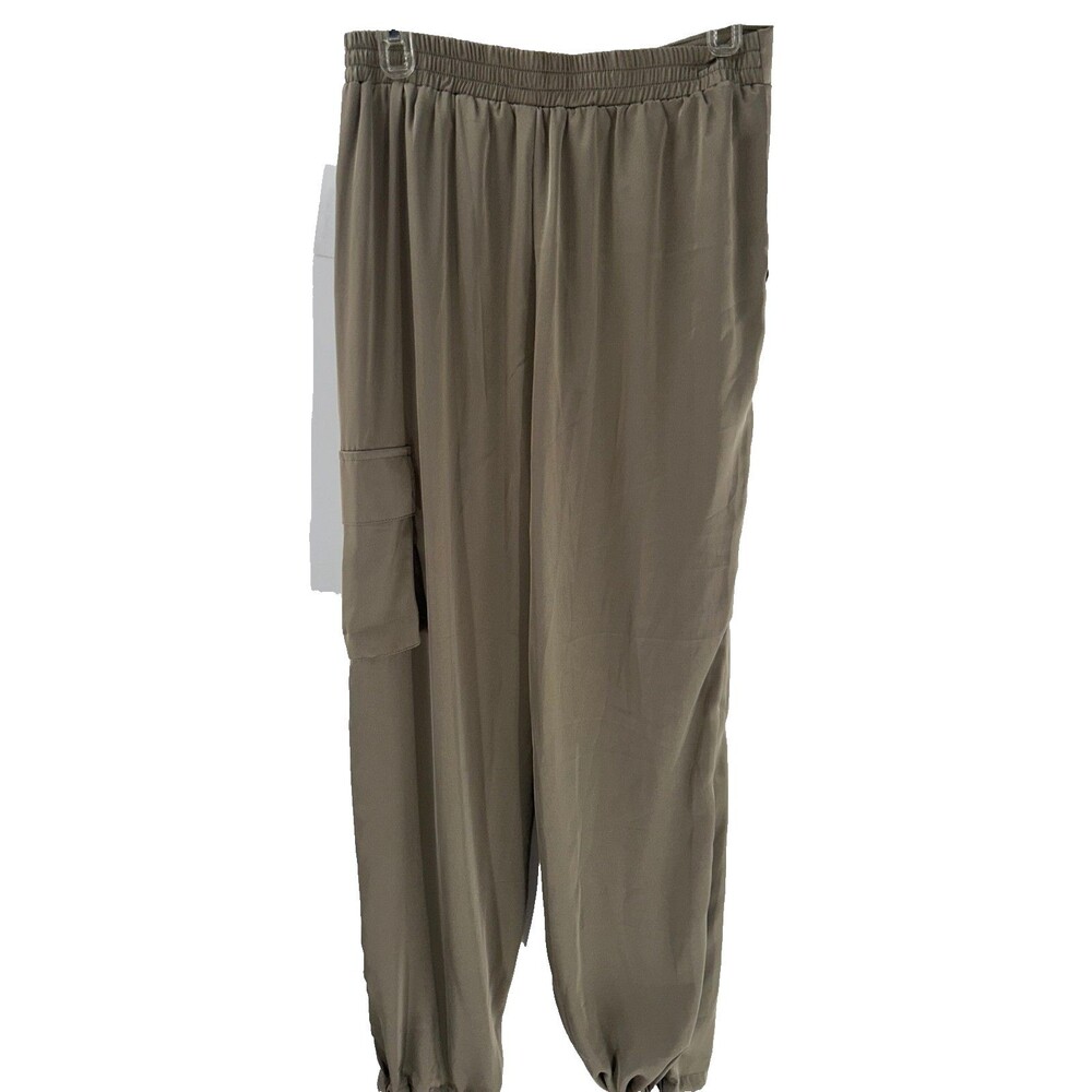 Women's RDI Pull On Khaki Cargo Pants in Dune Size S - Picture 6 of 8